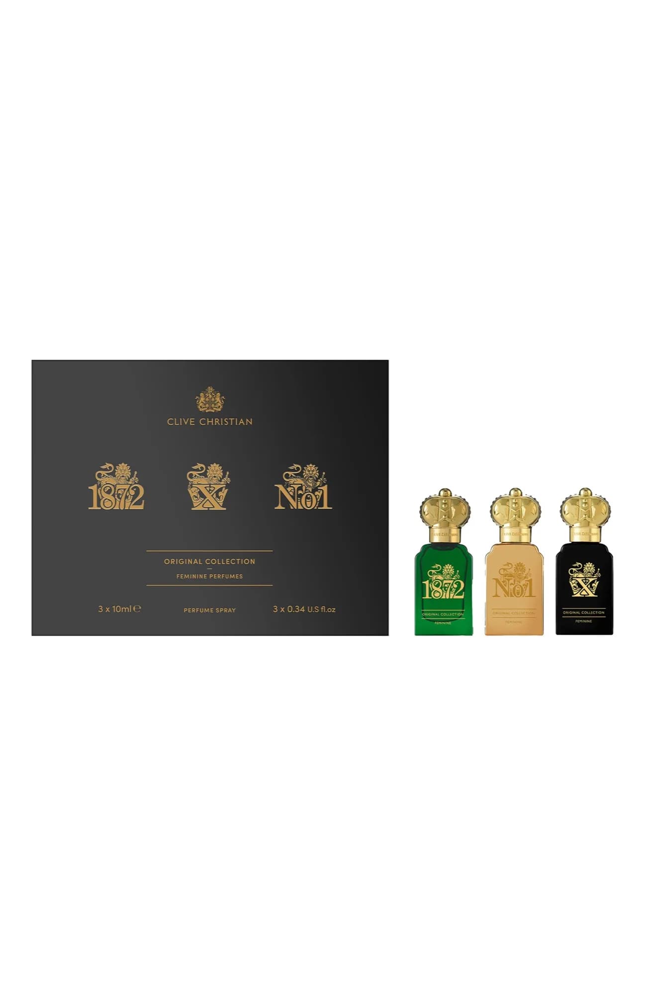 Clive Christian Дорожный набор женских духов Original Collection Feminine 3×10 мл
