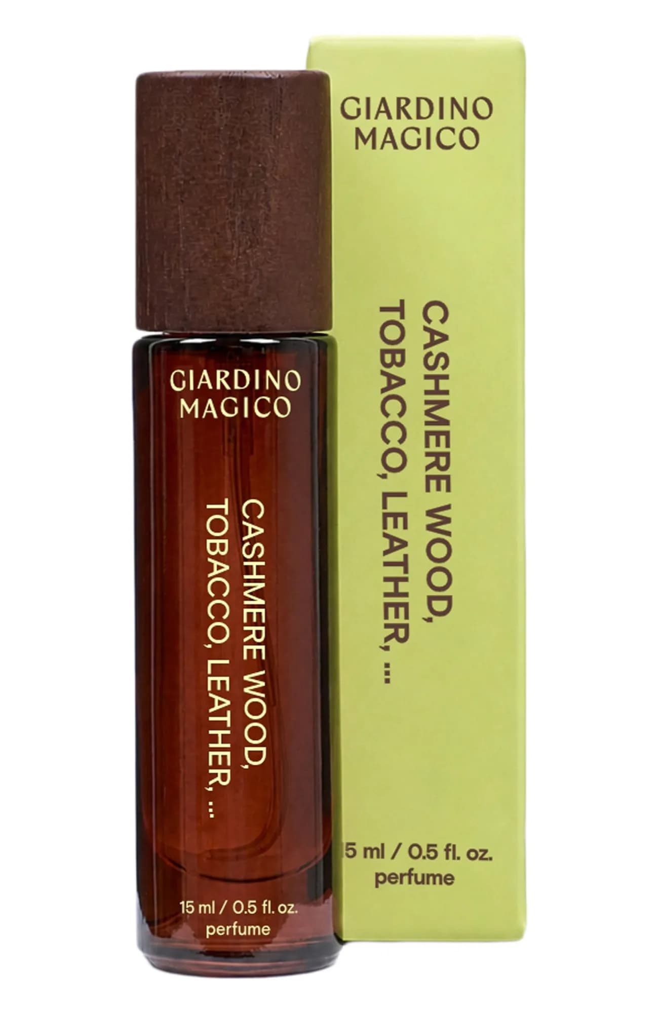Giardino Magico Концентрированные духи Cashmere Wood Tobacco Leather 15 мл