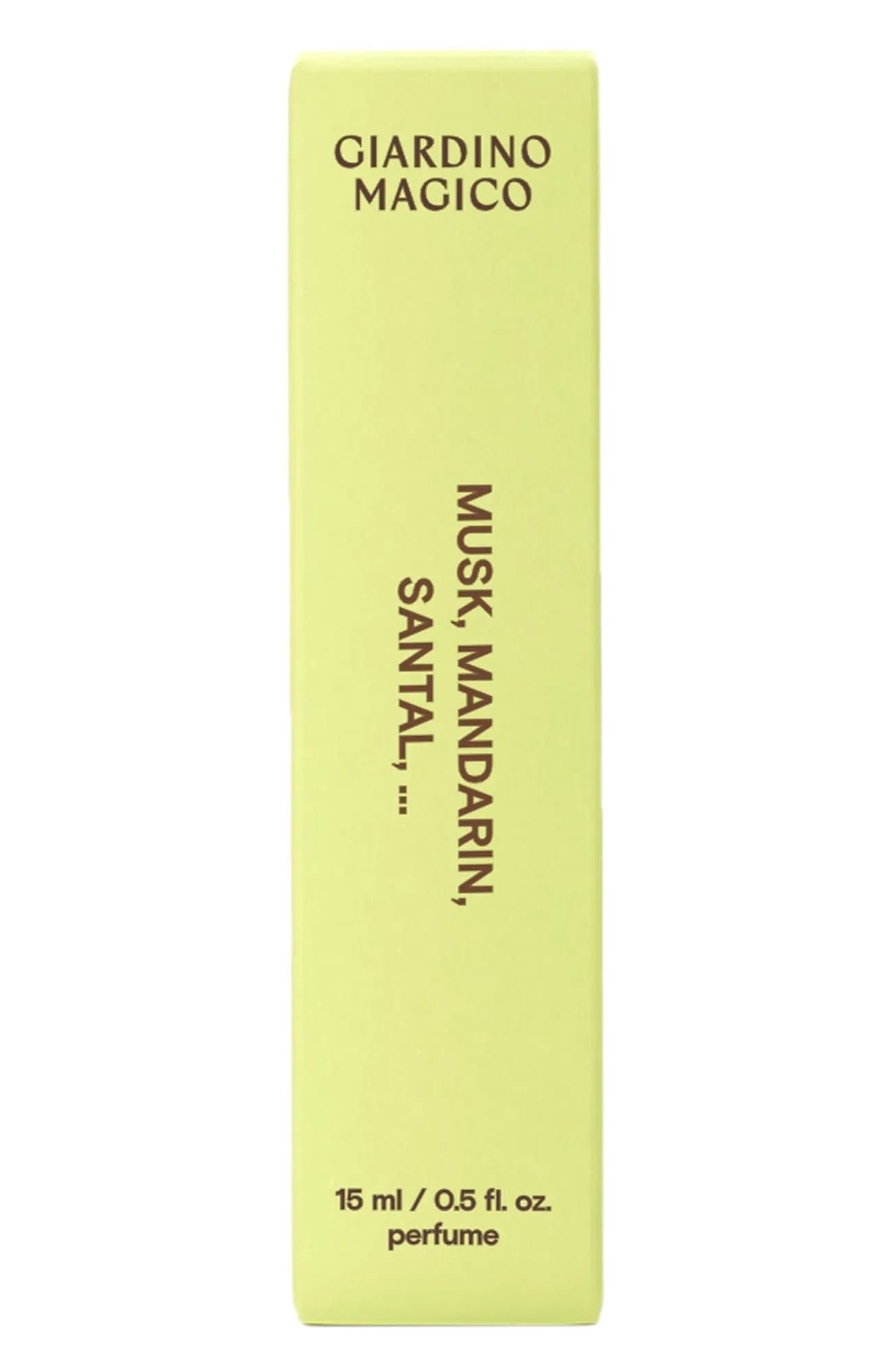 Giardino Magico Концентрированные духи Musk Mandarin Santal 15 мл
