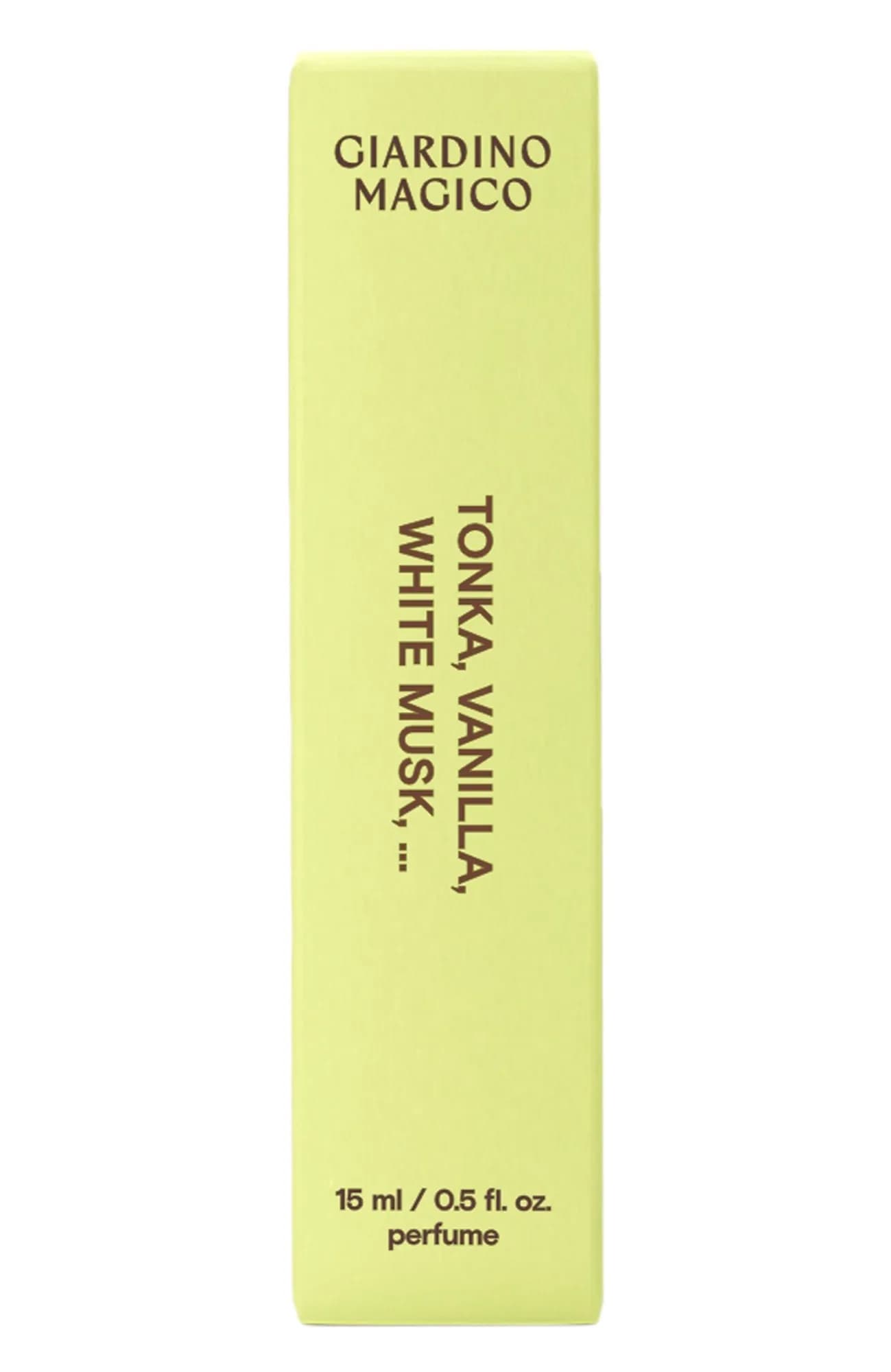 Giardino Magico Концентрированные духи Tonka Vanilla White Musk 15 мл
