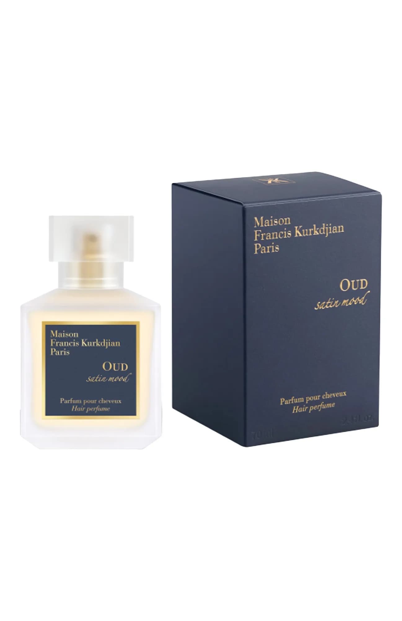 Maison Francis Kurkdjian Парфюм для волос Oud Satin Mood (70ml) — фото 3