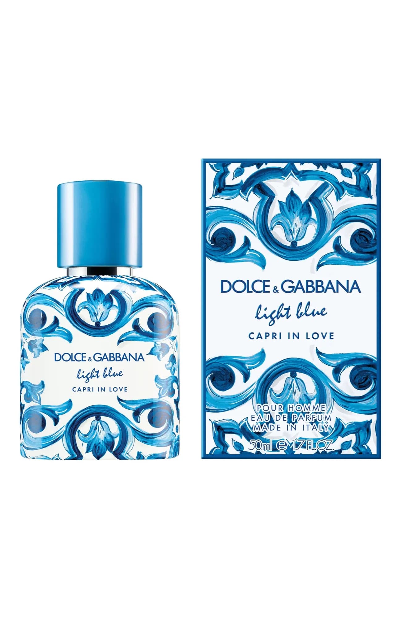 Dolce & Gabbana Парфюмерная вода Light Blue Capri In Love Pour Homme 50 мл