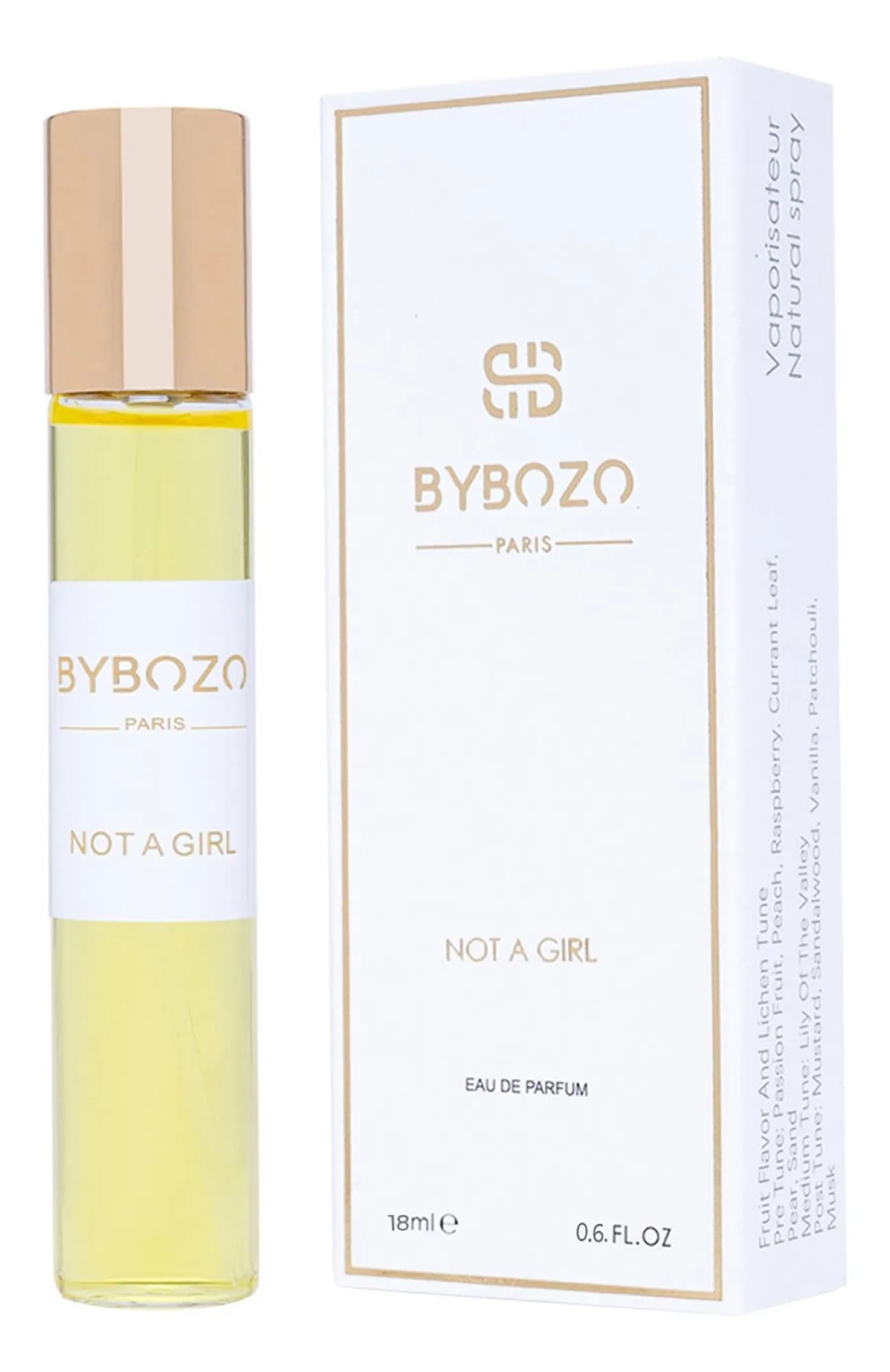 BYBOZO Парфюмерная вода Not a Girl 18 мл