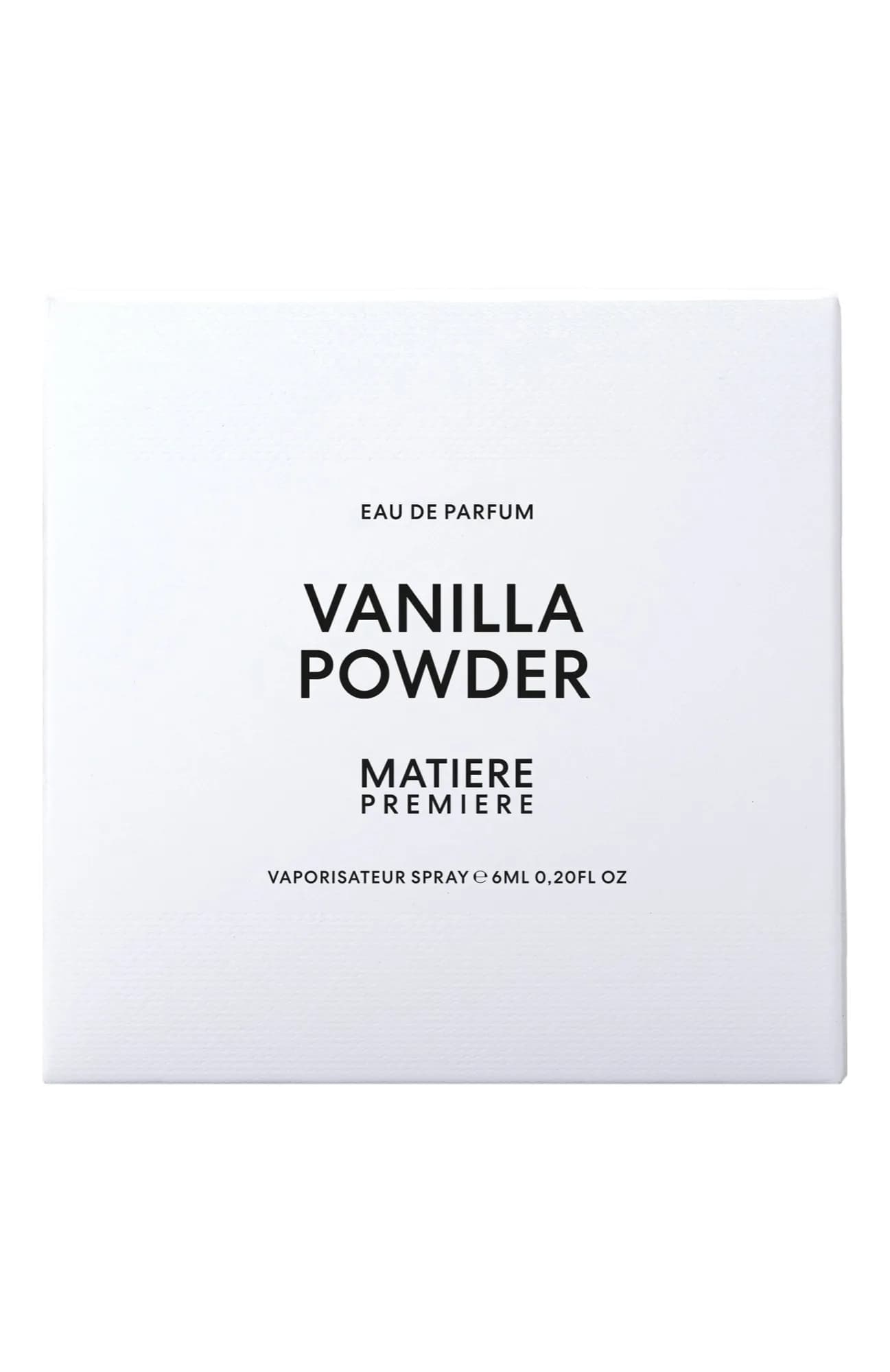 Matiere Premiere Парфюмерная вода Vanilla Powder 6 мл