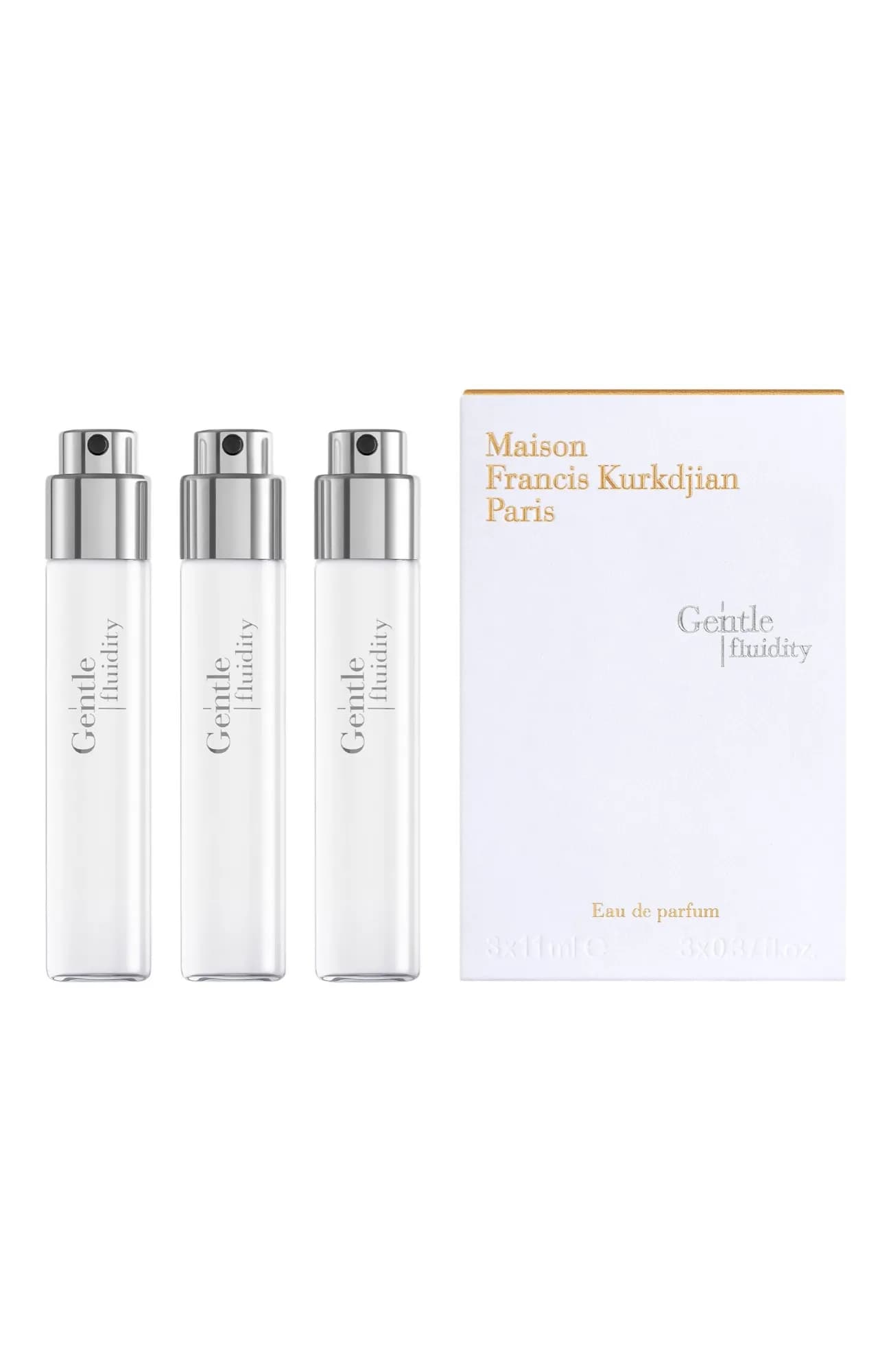 Maison Francis Kurkdjian Парфюмерный набор Gentle Fluidity Silver 3×11 мл