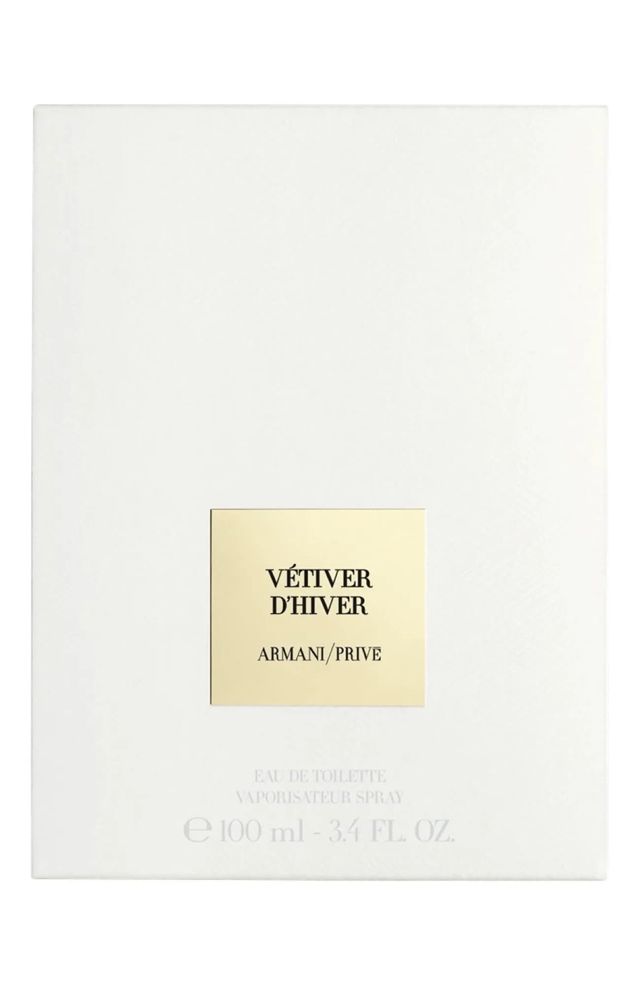 Giorgio Armani Туалетная вода Vetiver D'Hiver 100 мл