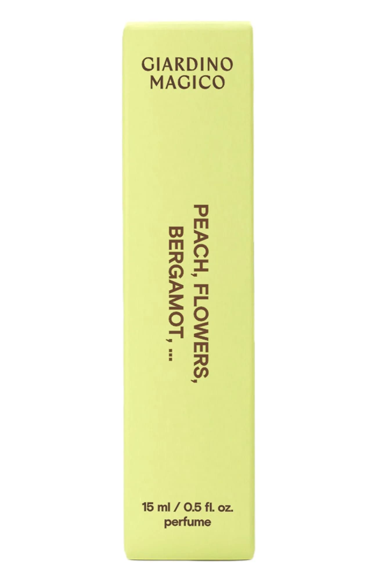 Giardino Magico Концентрированные духи Peach Flowers Bergamot 15 мл