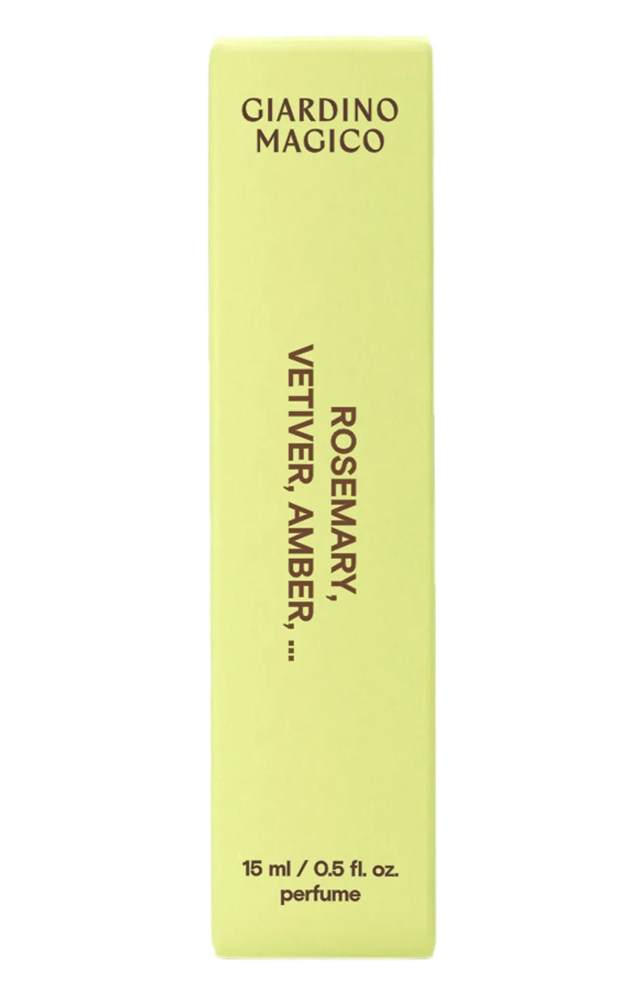 Giardino Magico Концентрированные духи Rosemary Vetiver Ambra 15 мл