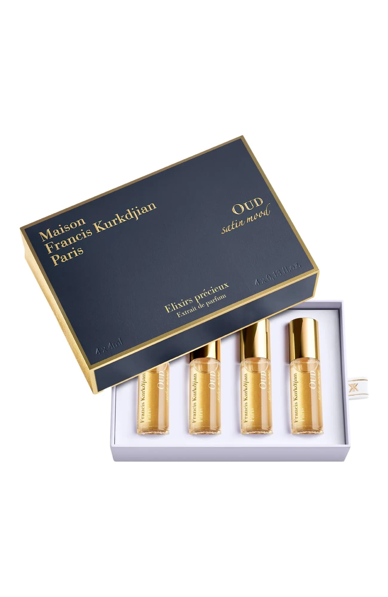 Maison Francis Kurkdjian Парфюмерный набор OUD satin mood с роликовым аппликатором 4х4 мл